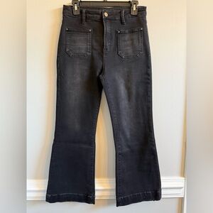 Risen Jeans Hi-Rise Ankle jeans, black, 9/29, EUC